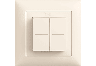 FELLER Smart Light Control - Interrupteur mural/télécommande pour Philips Hue (Crème)