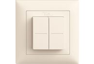 FELLER Smart Light Control - Wandschalter/Fernbedienung für Philips Hue (Creme)