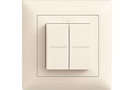 FELLER Smart Light Control - Wandschalter/Fernbedienung für Philips Hue (Creme)