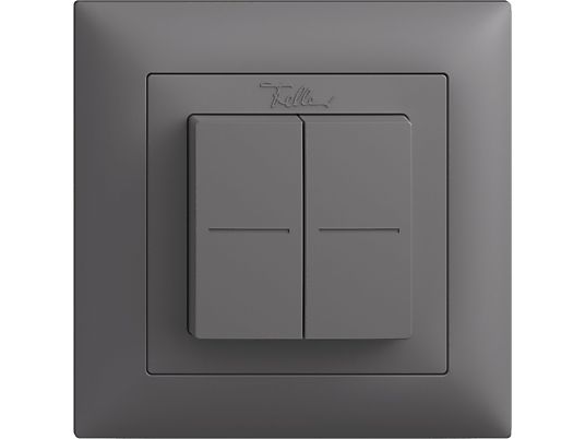 FELLER Smart Light Control - Interruttore della parete/telecomando per Philips Hue (Grigio scuro)