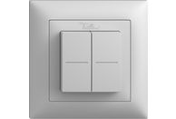 FELLER Smart Light Control - Wandschalter/Fernbedienung für Philips Hue (Hellgrau)