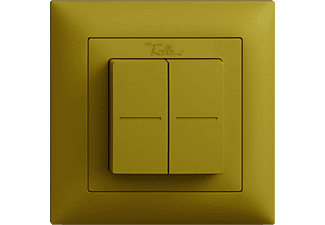 FELLER Smart Light Control - Interrupteur mural/télécommande pour Philips Hue (Vert olive)