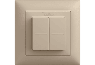 FELLER Smart Light Control - Wandschalter/Fernbedienung für Philips Hue (Beige)