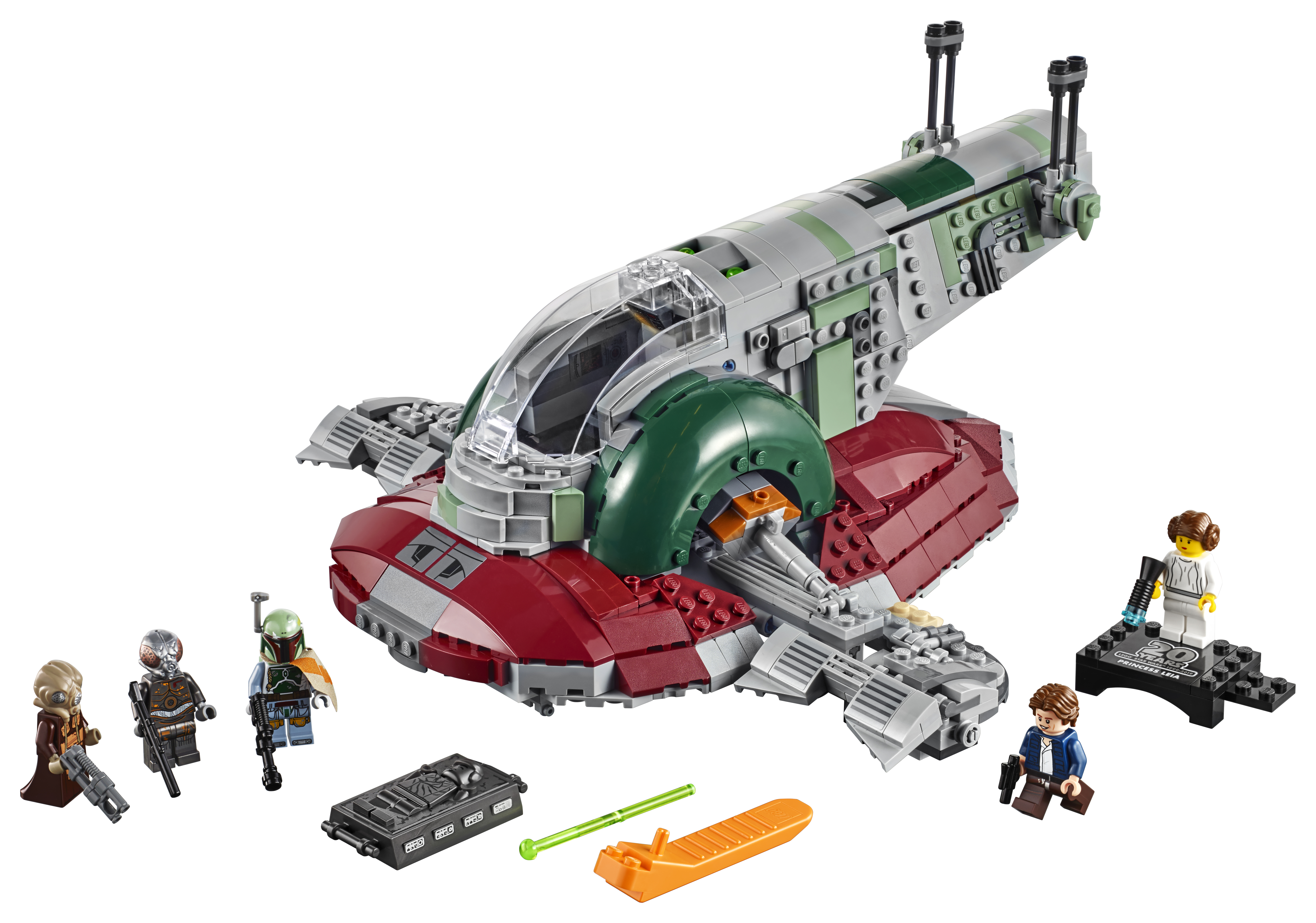 LEGO 75243 Slave I™ – 20 Jahre LEGO Star Wars Bausatz, Mehrfarbig