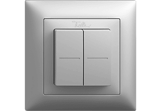 FELLER Smart Light Control - Interruttore della parete/telecomando per Philips Hue (Argento)