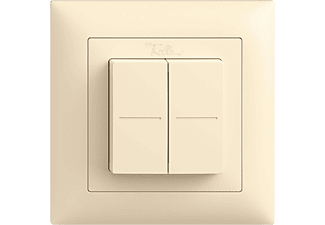 FELLER Smart Light Control - Interruttore della parete/telecomando per Philips Hue (Vaniglia)