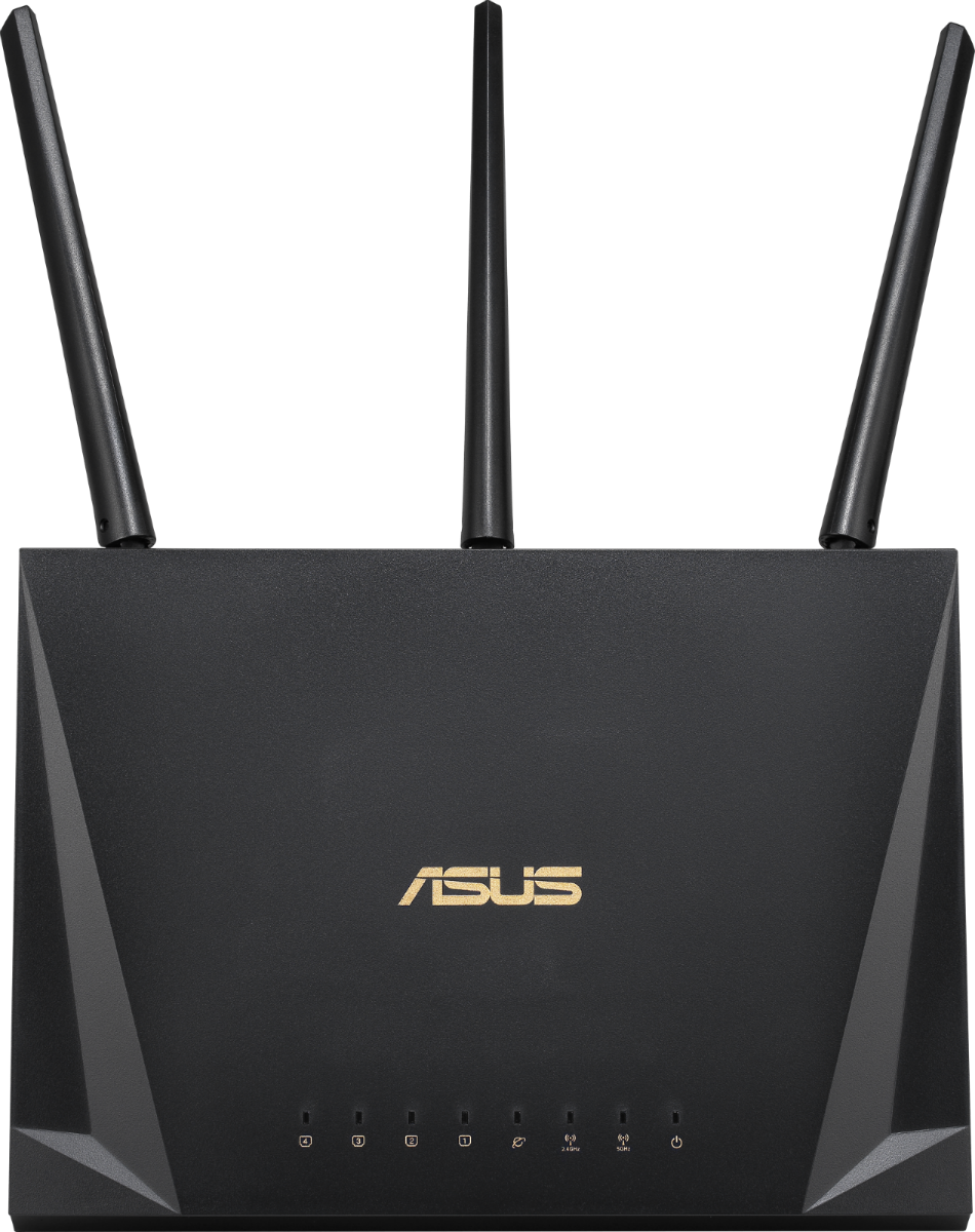 Router - ASUS, RT-AC65P, Doble-Banda AC1750, Triple VLAN, MU-MIMO, USB 3.1, Negro