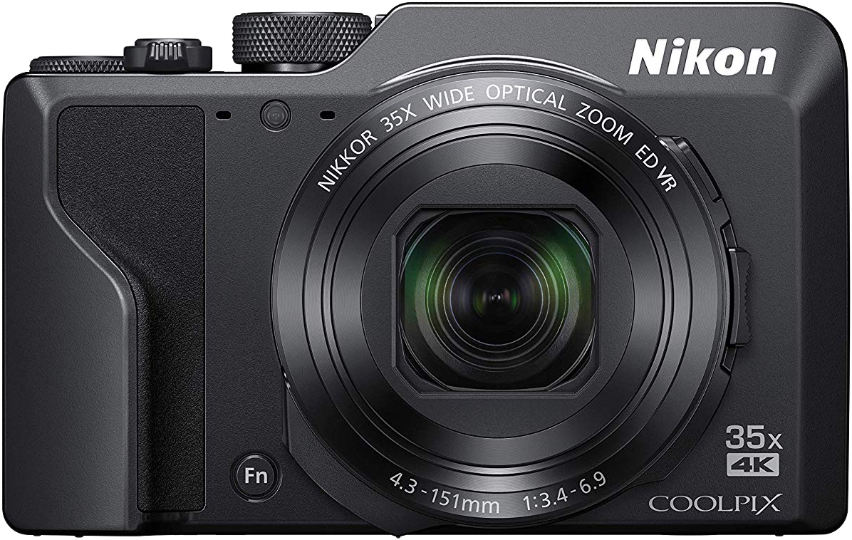 NIKON Coolpix A1000 digitális fényképezőgép, fekete