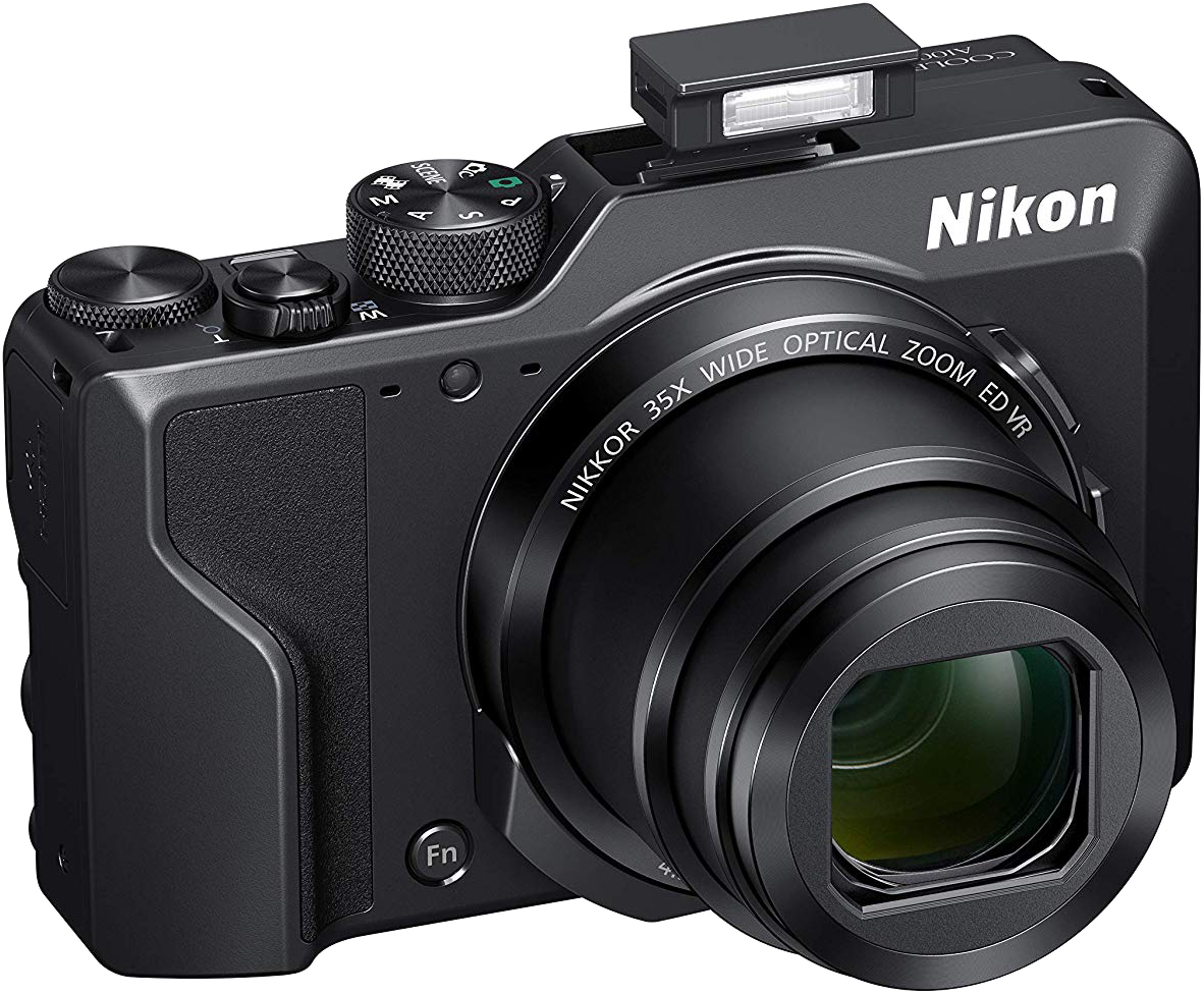 NIKON Coolpix A1000 digitális fényképezőgép, fekete