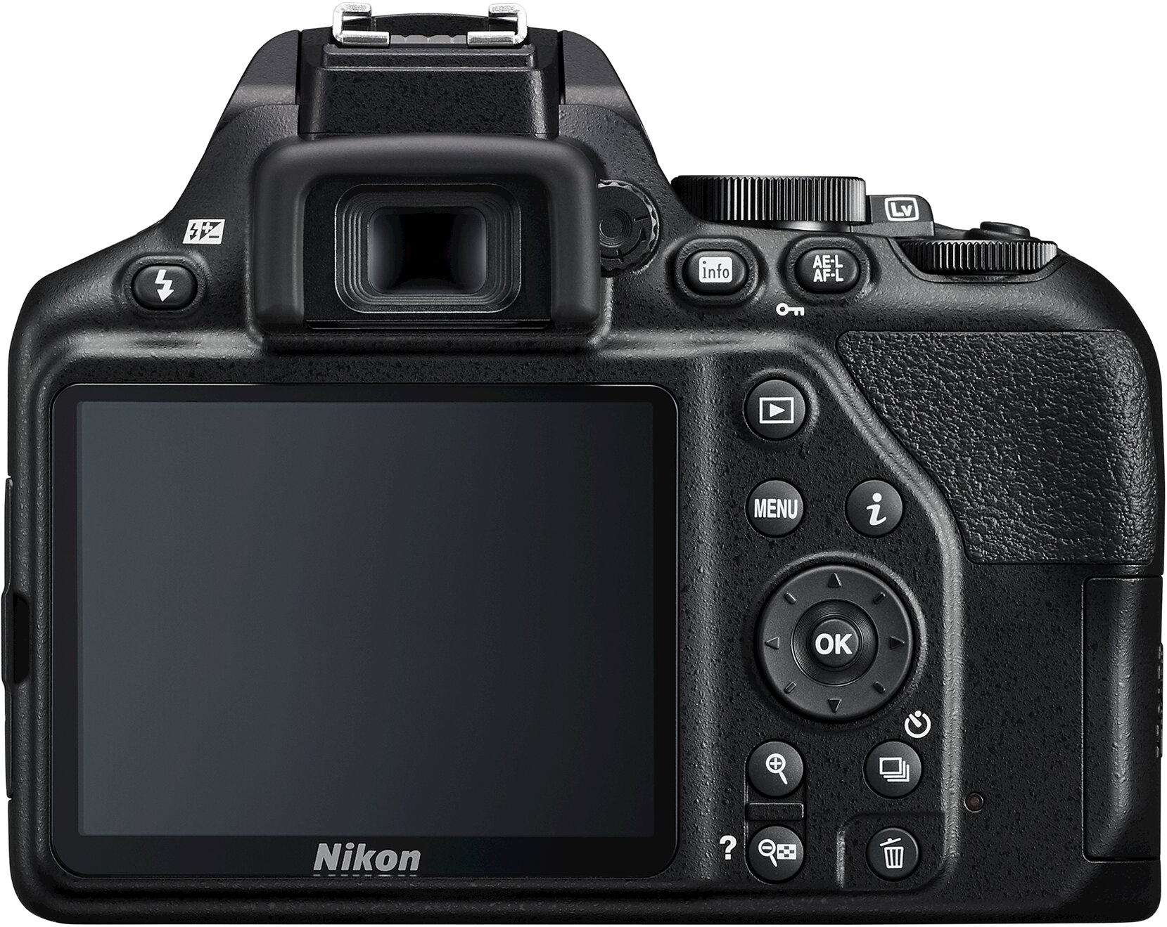NIKON D3500 DSLR fényképezőgép + 18-105 mm AF-S VR objektív KIT (VBA550K003)
