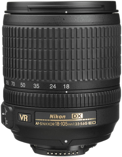 NIKON D3500 DSLR fényképezőgép + 18-105 mm AF-S VR objektív KIT (VBA550K003)