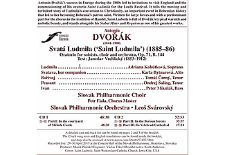 Adriana Kohutkova, Tomás Cerný, Ondrej Saling, Slovak Philharmonic Orchestra, Peter Mikulas - Saint Ludmila  - (CD)