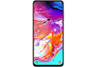 SAMSUNG Galaxy A70 128 GB DualSIM narancssárga kártyafüggetlen okostelefon (SM-A705)