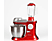 OHMEX ohmex SMX 6100 BLX - Food Prozessor - 1200 Watt - Rosso - Robot da cucina (Rosso)
