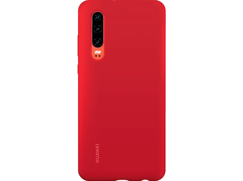 HUAWEI Cover Silicone P30 Rood (51992848)