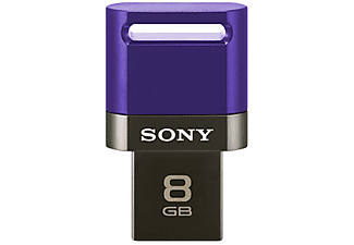 Memoria USB - Sony, USM32SA1V USB OTG. 32GB. VIOLETA.