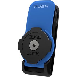 QUAD LOCK Belt/Utility Clip - Clip de ceinture (Noir/Bleu)