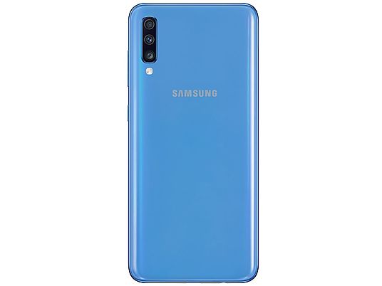 Móvil - Samsung Galaxy A70, Azul, 128 GB, 6 GB RAM, 6.7" Full HD+, SM6150, 4500 mAh, Android