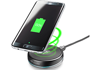 CELLULAR-LINE Wireless Charger Fast Charge Twist Zwart