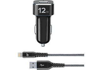 CELLULAR-LINE Car Charger Kit 12 Watt Light Tetra Force Zwart