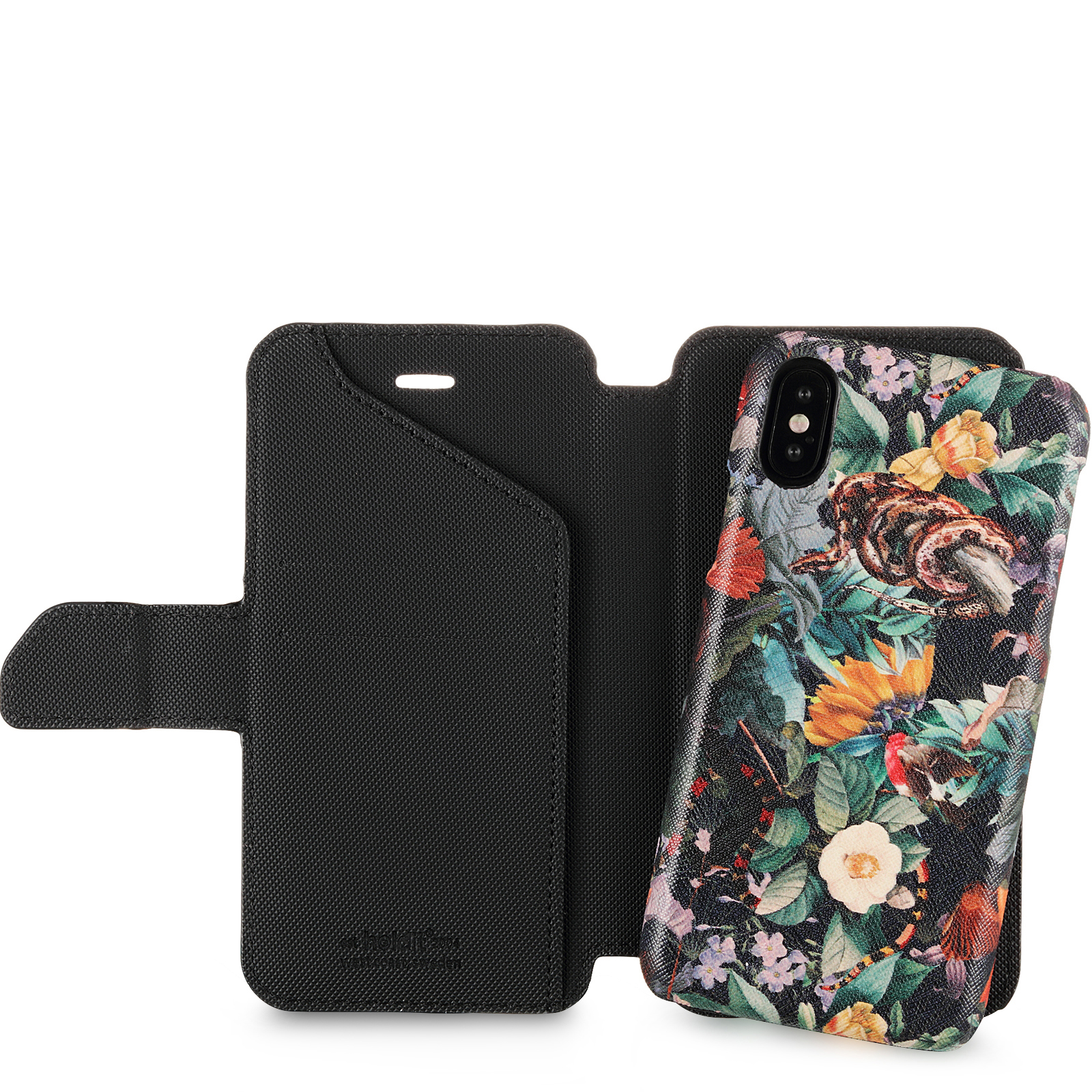 HOLDIT Wallet, Bookcover, Apple, iPhone X, iPhone XS, Mehrfarbig