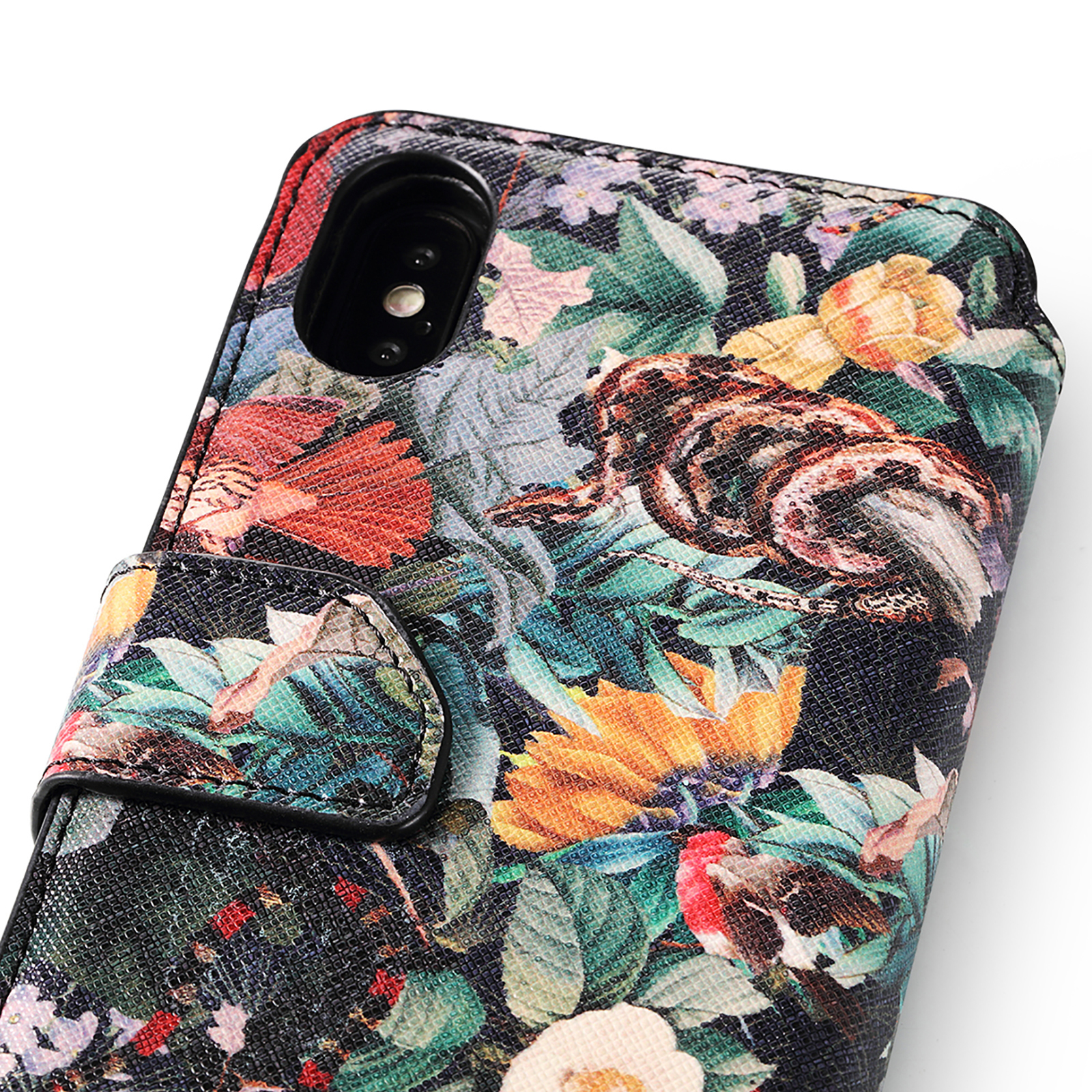 HOLDIT Wallet, Bookcover, Apple, iPhone X, iPhone XS, Mehrfarbig