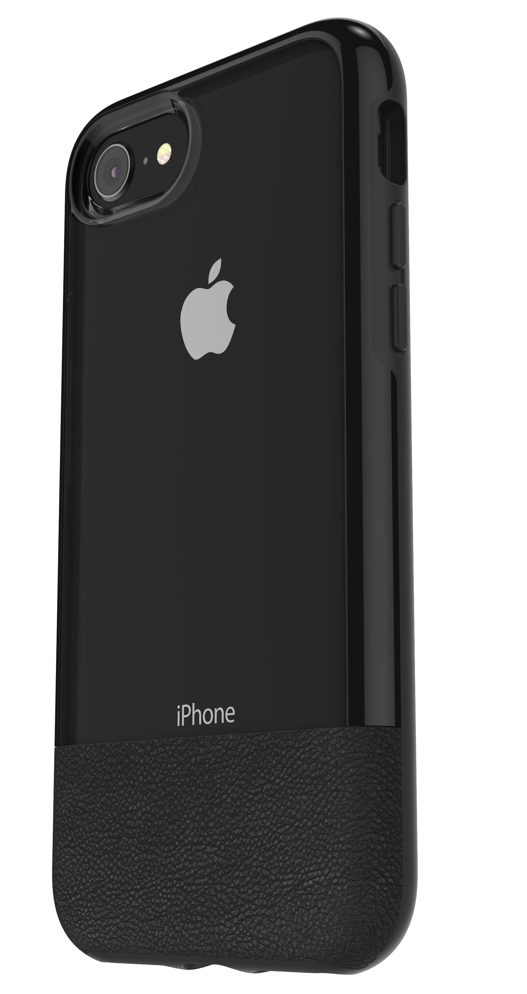 OTTERBOX Bundle Slim + Glas, Backcover, Apple, iPhone 7 Plus, iPhone 8 Plus, Schwarz
