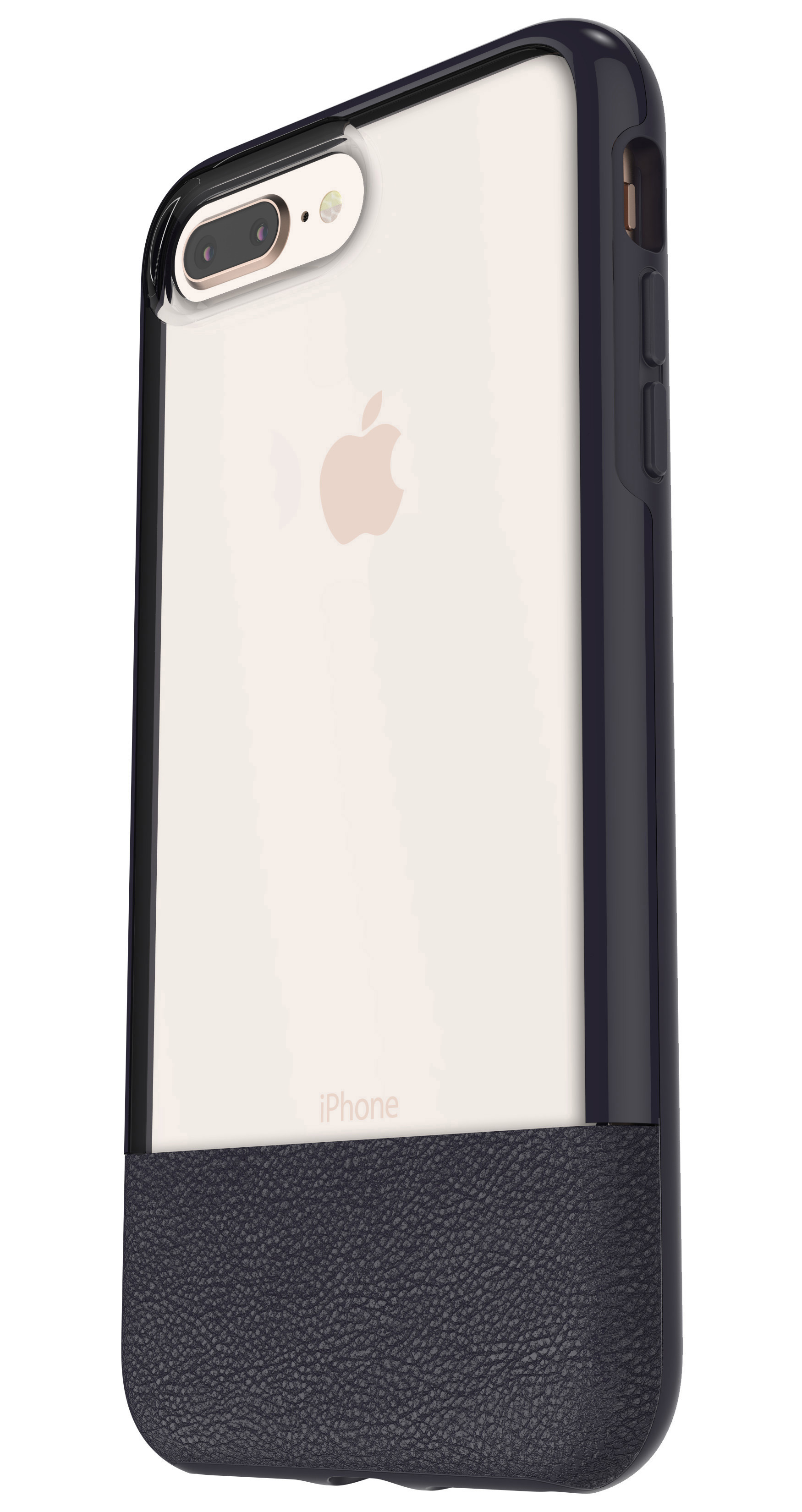 OTTERBOX Slim + Glas, Backcover, Apple, iPhone 7 Plus, iPhone 8 Plus, Schwarz