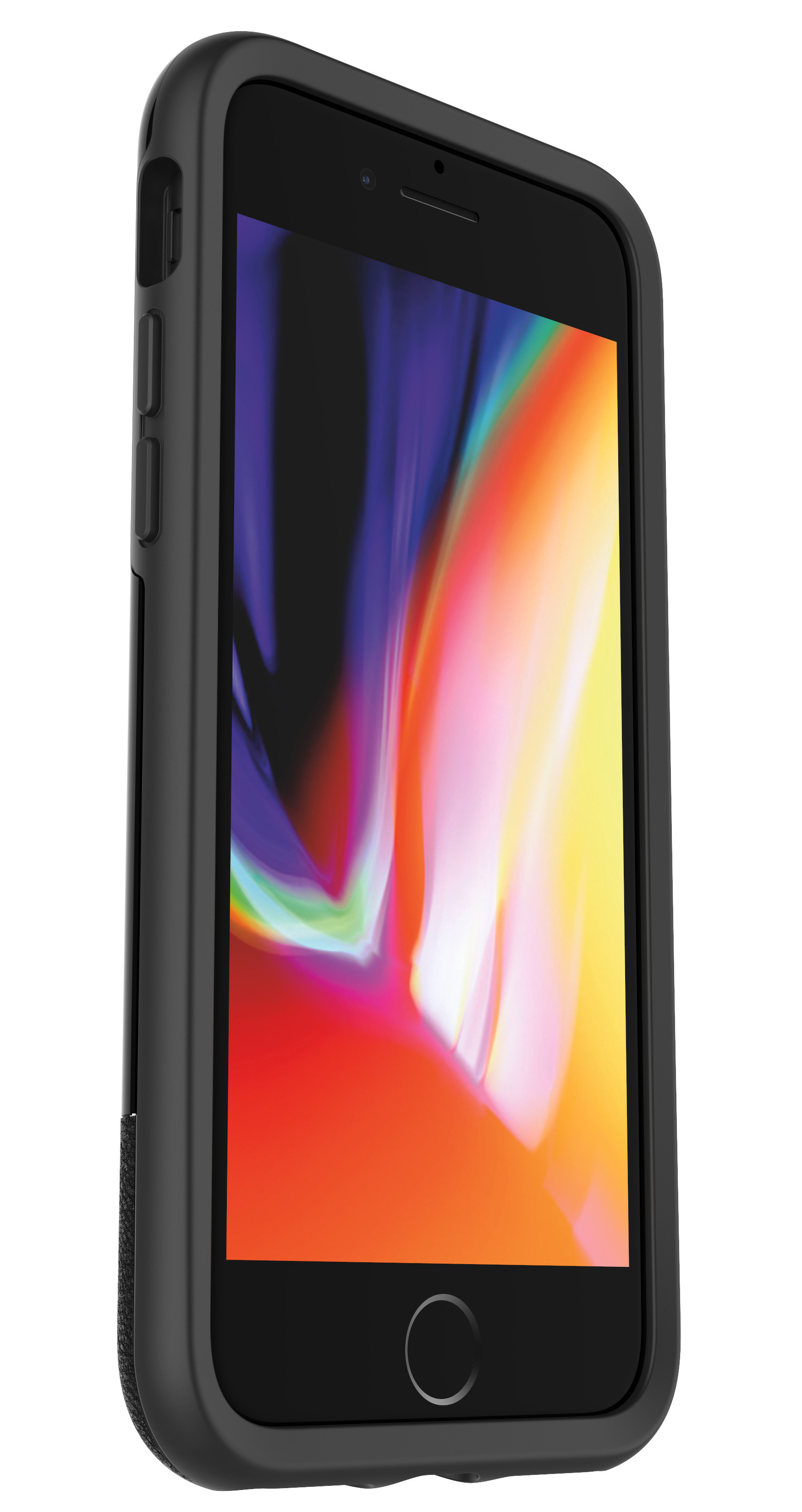 OTTERBOX Bundle Slim + Glas, Backcover, Apple, iPhone 7 Plus, iPhone 8 Plus, Schwarz