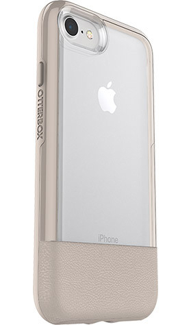 OTTERBOX Slim + Glas, Backcover, Apple, iPhone 7, iPhone 8, Beige