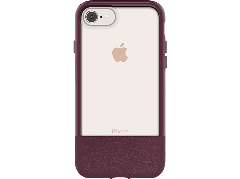 OTTERBOX Bundle Slim 7, Backcover, Apple, iPhone + Weinrot iPhone 8, Glas