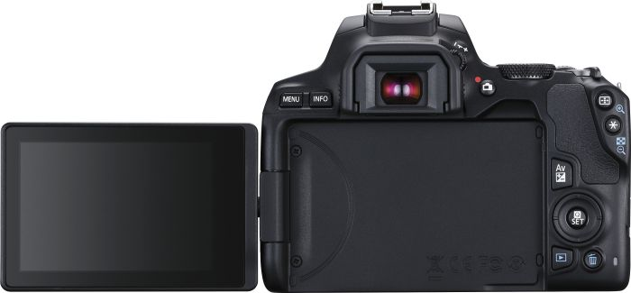 CANON EOS 250D Spiegelreflexkamera mit Objektiv EF-S 18-55mm 4.0-5.6 IS STM, schwarz (3454C002)