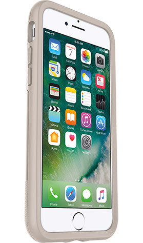 OTTERBOX Slim + Glas, Backcover, Apple, iPhone 7, iPhone 8, Beige