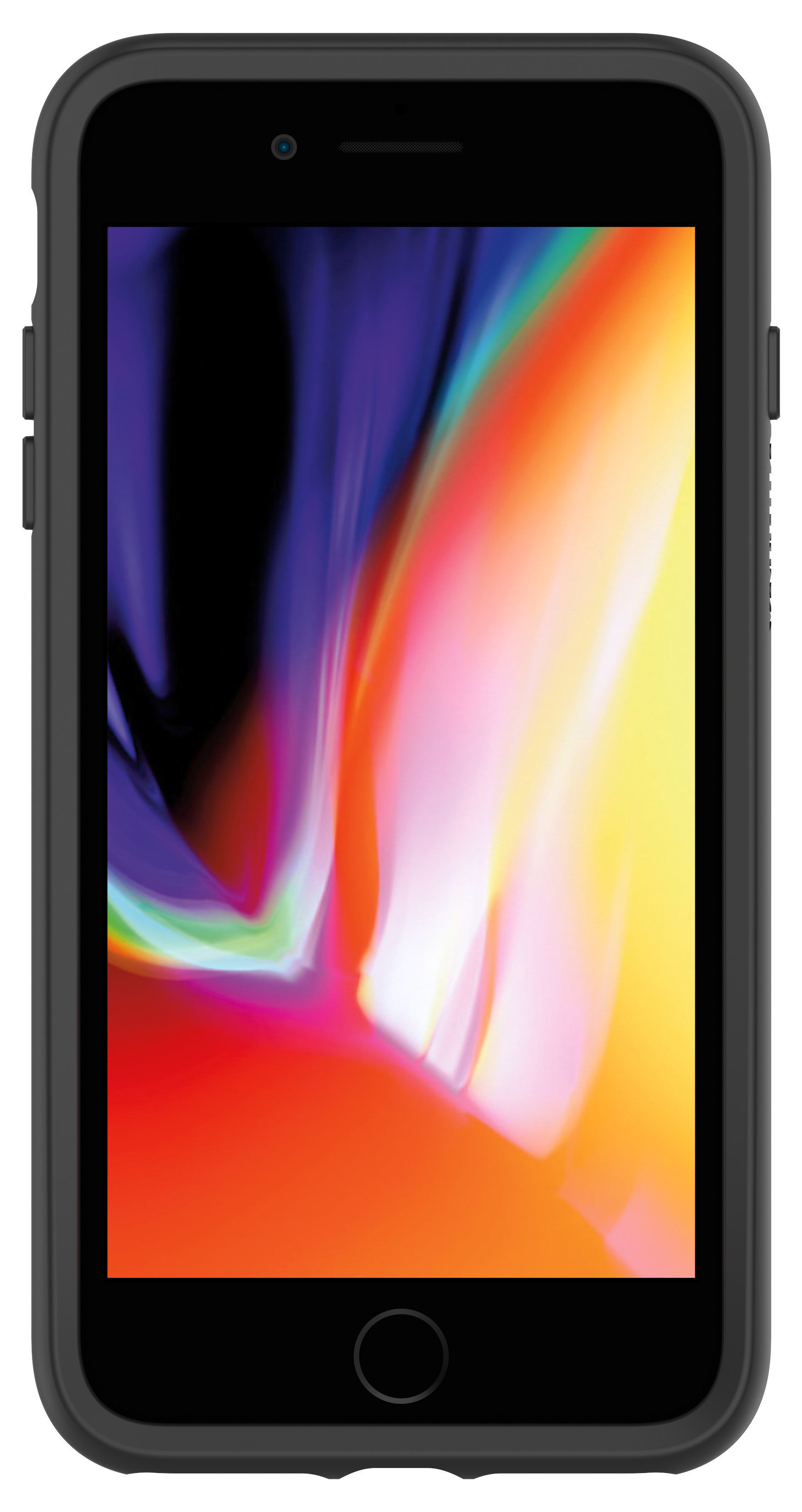OTTERBOX Bundle Slim + Glas, Backcover, Apple, iPhone 7 Plus, iPhone 8 Plus, Schwarz