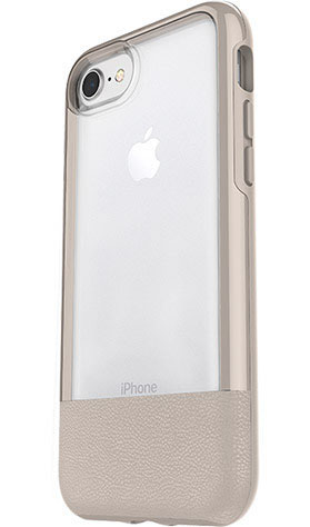 OTTERBOX Slim + Glas, Backcover, Apple, iPhone 7, iPhone 8, Beige