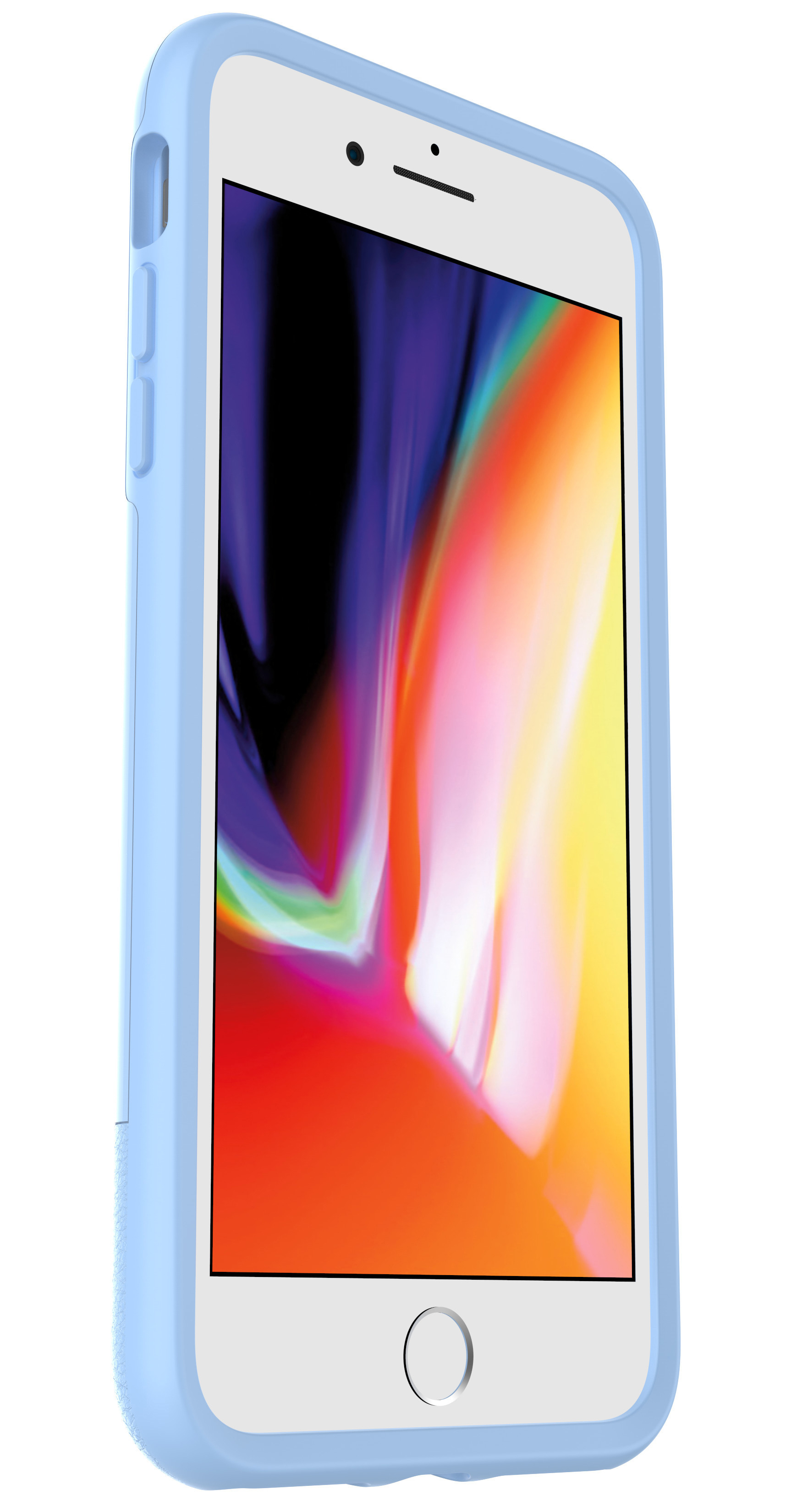 OTTERBOX Slim + Glas, Backcover, Apple, iPhone 7 Plus, iPhone 8 Plus, Hellblau
