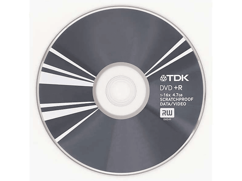 TDK Pack 10 DVD+R 4.7 GB 16x Scratchproof (DVD+R47SCRATCHPROOFP10)