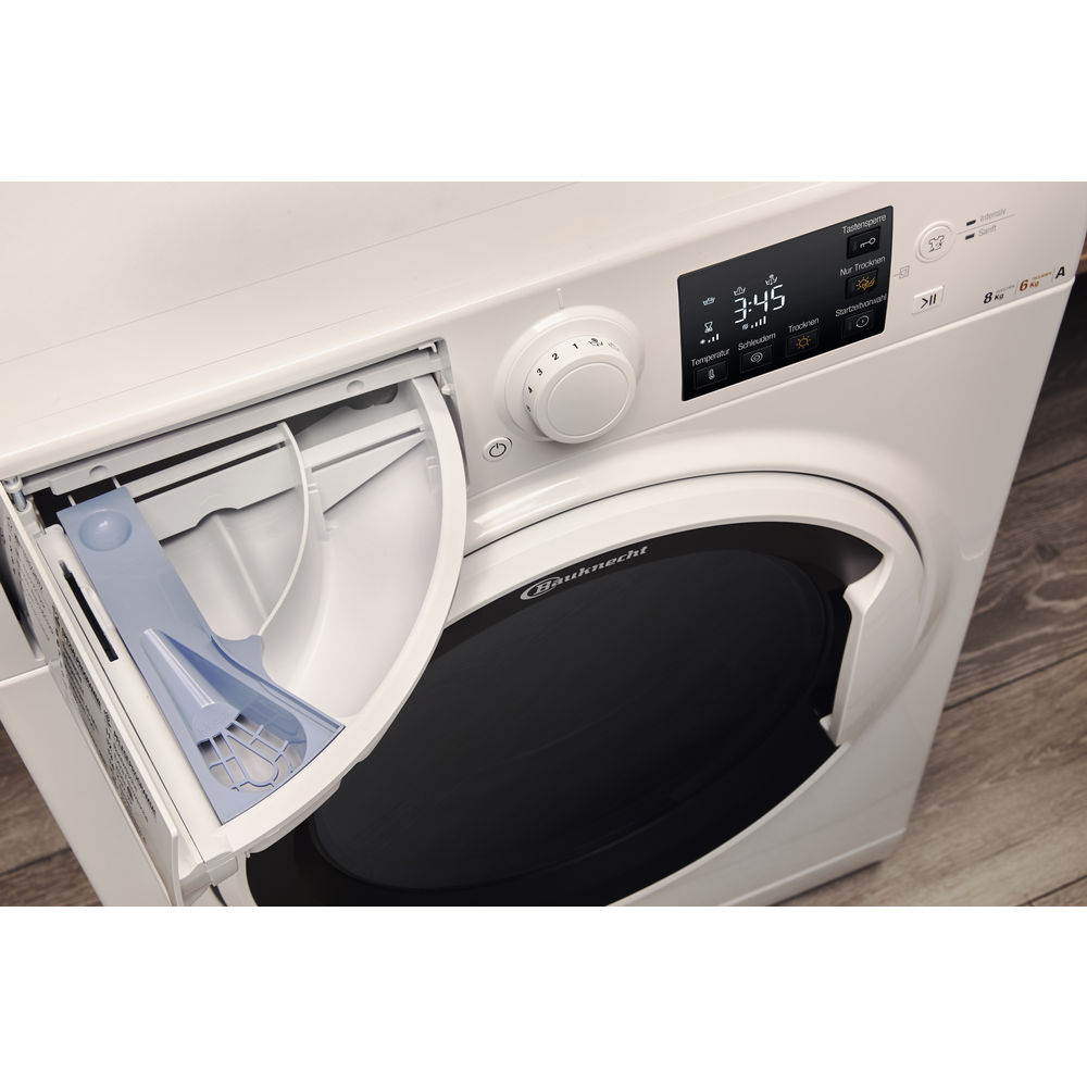 BAUKNECHT Waschtrockner WT 86G4 DE (8 kg, 1400 U/Min.)
