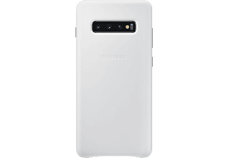 SAMSUNG Galaxy S10 Plus Leather Cover Wit
