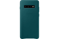 SAMSUNG Galaxy S10 Plus Leather Cover Groen