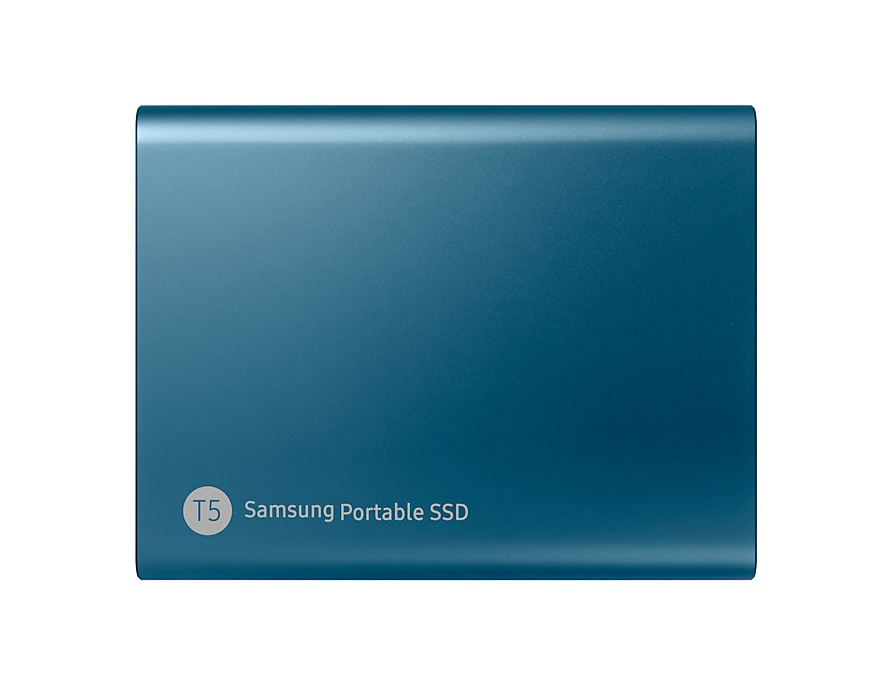SAMSUNG Portable SSD T5 Blau 500 Festplatte, SSD, extern, GB