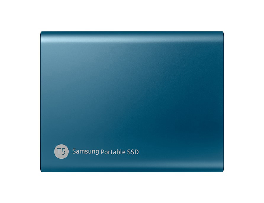 SAMSUNG Portable SSD T5 Festplatte, 500 GB SSD, extern, Blau