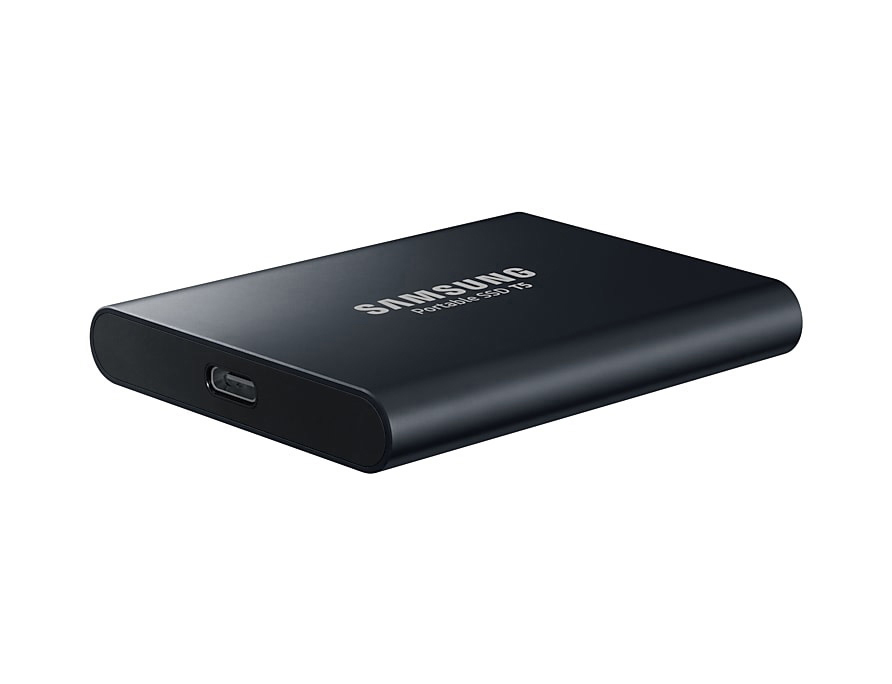 SAMSUNG Portable SSD extern, T5 TB Festplatte, 2 SSD, Schwarz