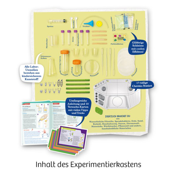 KOSMOS Big Fun Chemistry Experimentierkasten, Mehrfarbig