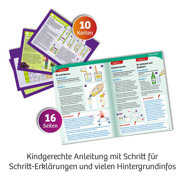 KOSMOS Big Fun Chemistry Experimentierkasten, Mehrfarbig