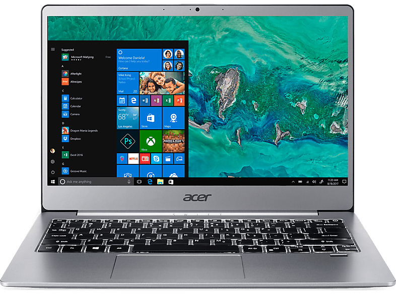 ACER Laptop Swift 3 SF313-51-52L2 Intel Core i5-8250U (NX.H3ZEH.001)