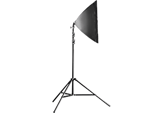 WALIMEXPRO 20339 Daylight Set - Stativ-Softbox (Schwarz)