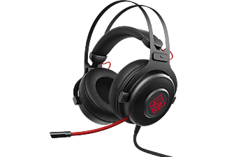 HP Omen Headset 800 - Gaming Headset - 20 - 20000 Hz - Noir / Rouge - Casque de jeu, Noir/Rouge