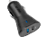 SBS MOBILE Billaddare med 2 USB-portar - Svart