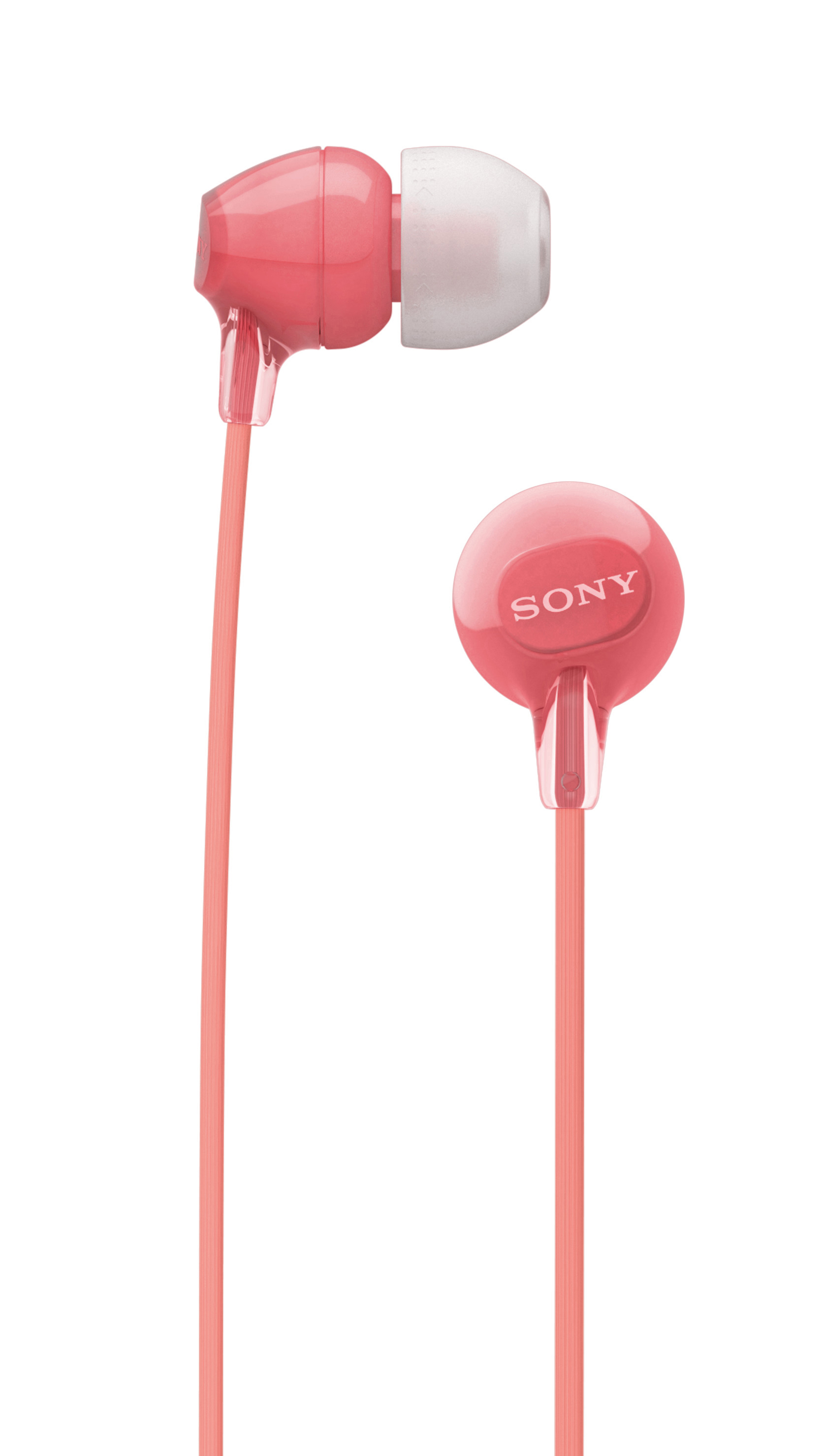 SONY WI-C300, In-ear Kopfhörer Bluetooth Rot